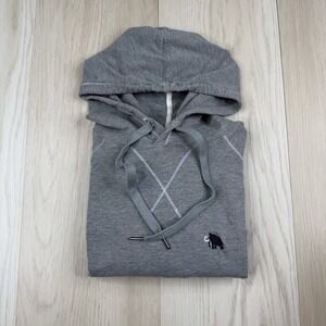 TASC Pullover Hoodie Bamboo Golf Mammoth Dunes Sand Valley Men's L Large Gray